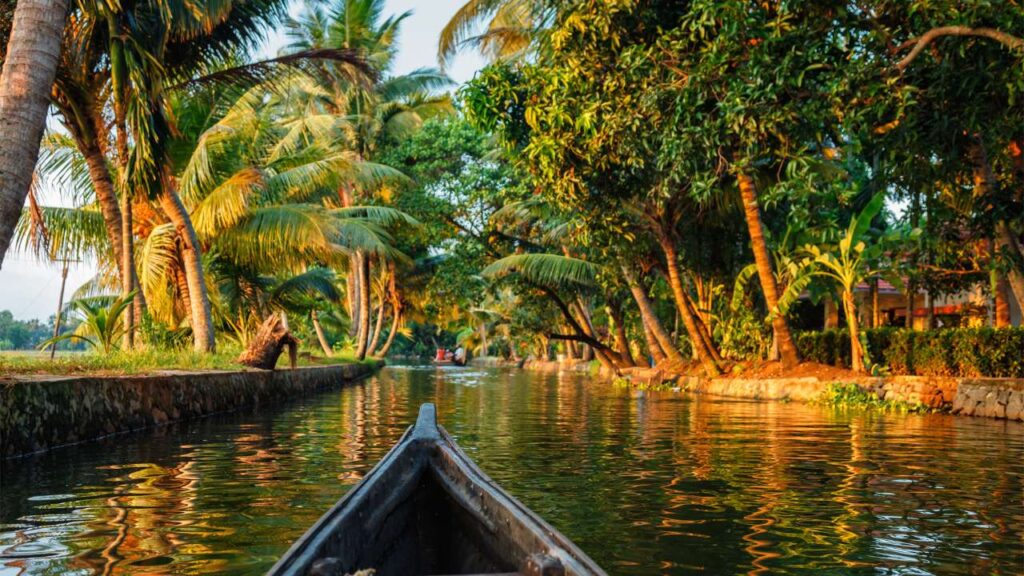 Backwaters du Kerala
