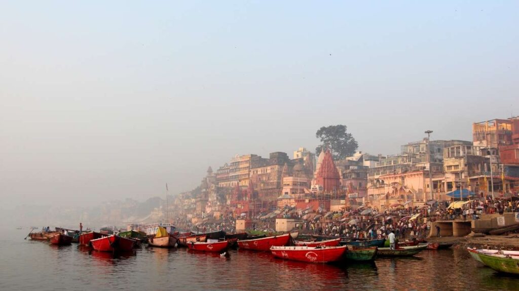Ghats of Ganges - Varanasi - Uttar Pradesh - India