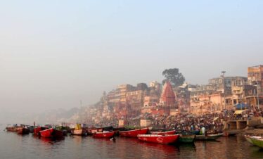 Ghats of Ganges - Varanasi - Uttar Pradesh - India