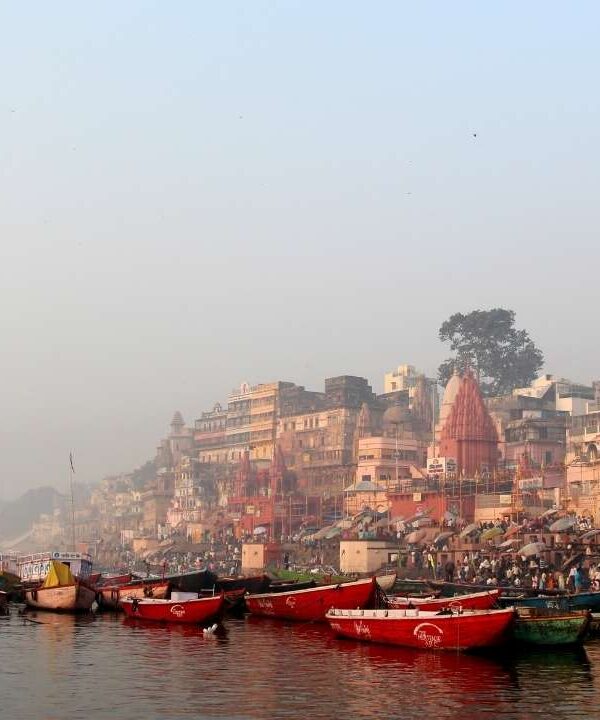 Ghats of Ganges - Varanasi - Uttar Pradesh - India