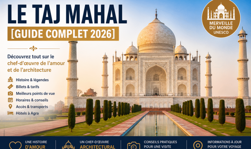 Le Taj Mahal [Guide complet 2026]